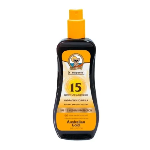 Solcreme Carrot Oil Spray faktor 15